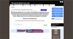 Desktop Screenshot of palmistry-astrology.com